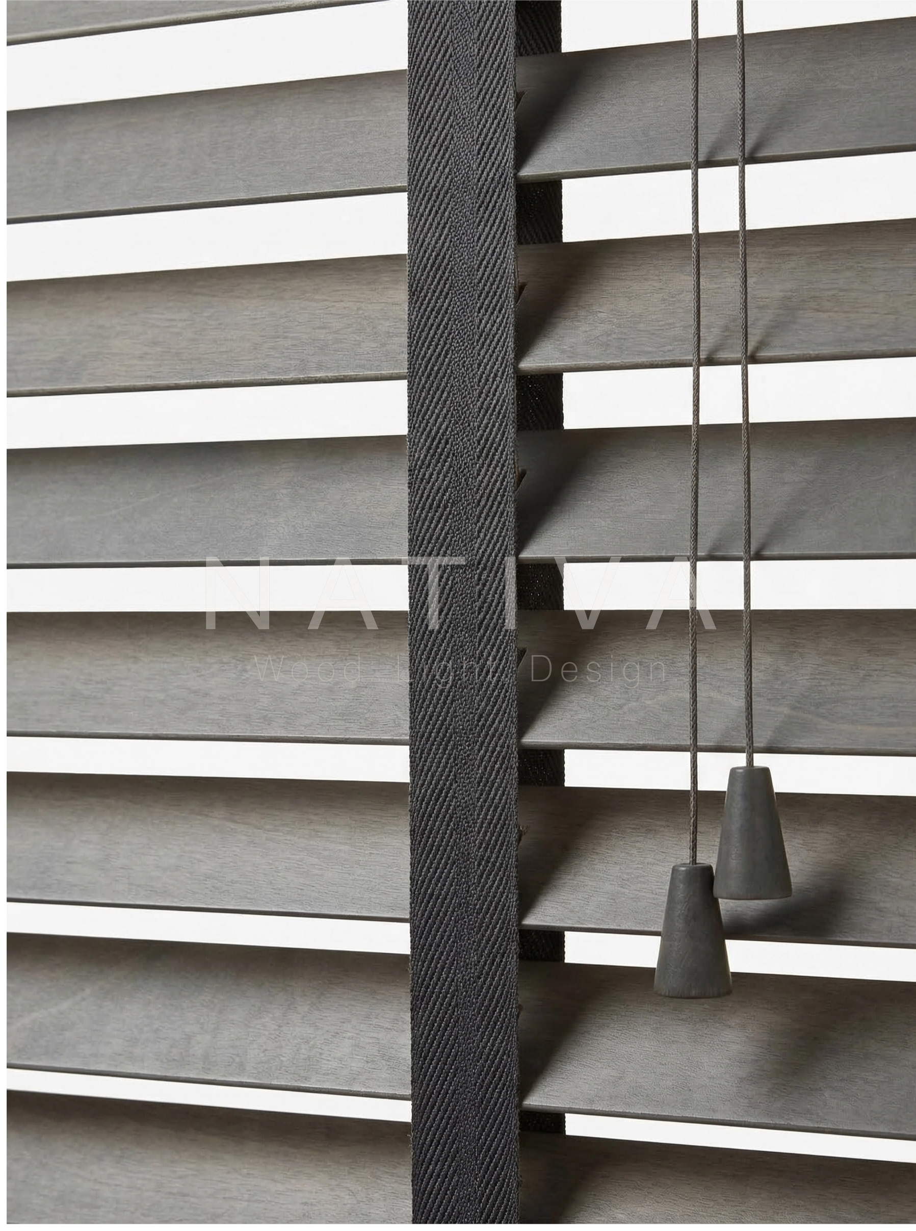 Jaluzea din lemn de tei 50 mm - NATIVA - TEI50NAT - imagine 4